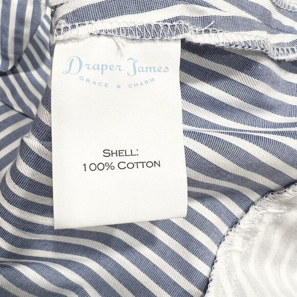 Draper James Blue and White Striped Dress - Picture 11 of 15